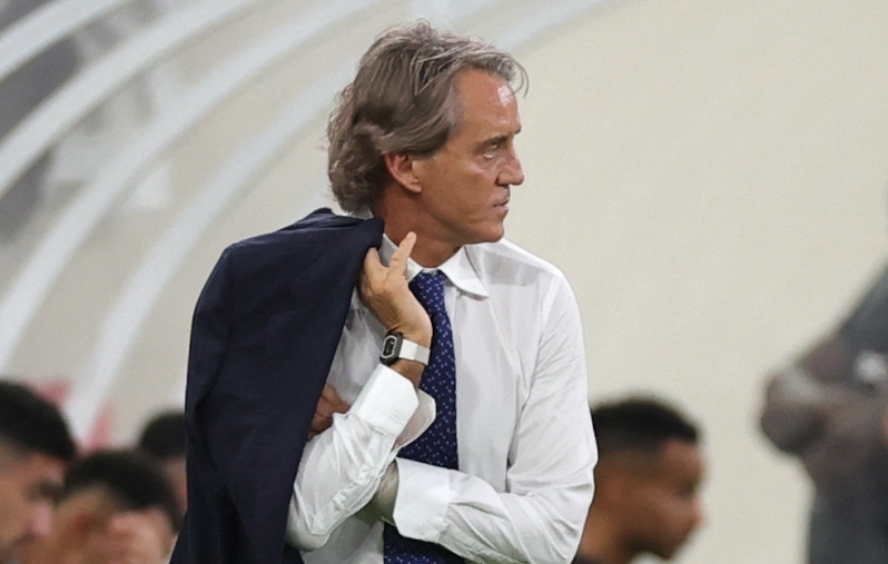 Roberto Mancini ei ole enam Saudi Araabia koondise peatreener. Foto: Scanpix / AFP