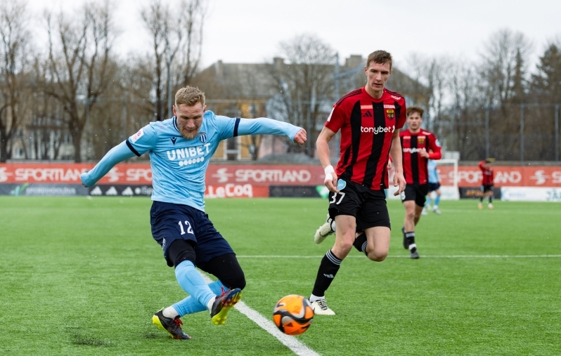 VAATA JÄRELE: teise poolaja nurgalöök aitas Kalevi Unitedi vastu võidule