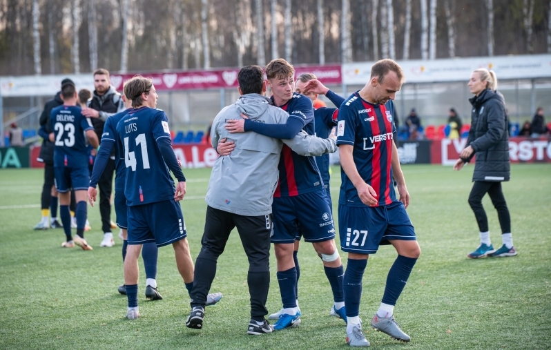 Paide võitis kolmandat mängu järjest. Foto: Liisi Troska / jalgpall.ee