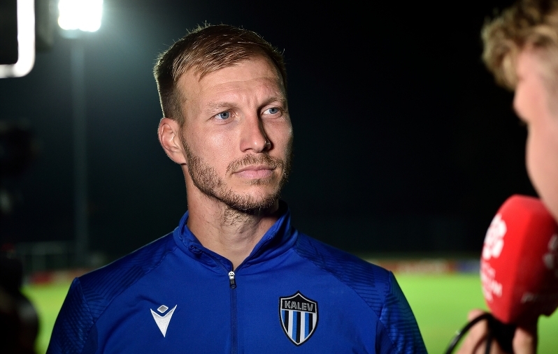 Kalevi võidule skoorinud Klavan: ma pole löönud palju väravaid, küll aga tähtsaid  (Velijev: olime hästi mängus sees) 