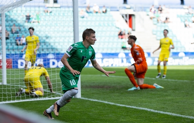 Ioan Yakovlev oli Levadia tiitlivõidu üks võtmemängijaid. Foto: Katariina Peetson/jalgpall.ee