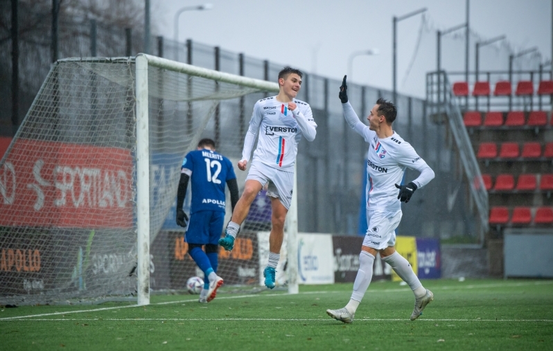 Patrik Kristal tegi tänavusel hooajal kõrge hüppe. Foto: Liisi Troska / jalgpall.ee