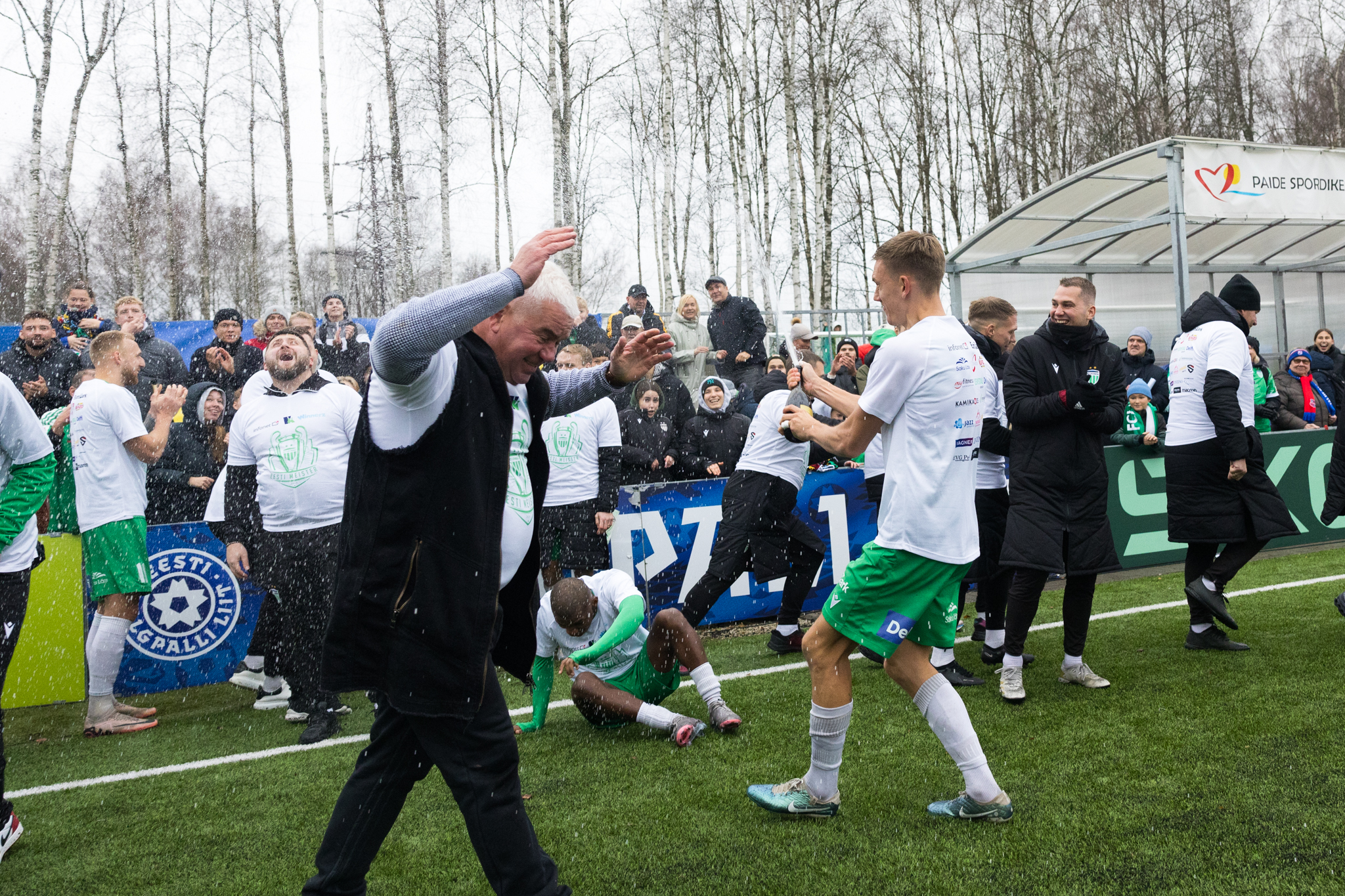 Paide lõpuspurt oli kõige vingem, aga sümboolsele auringile suundub Ainsalu tuulest väljunud Levadia liider