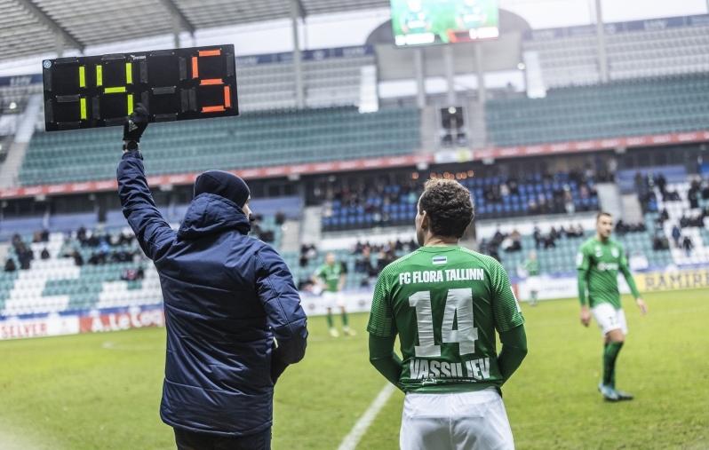 Karjääri viimane mäng vahetusest ja oligi kõik! Foto: Brit Maria Tael