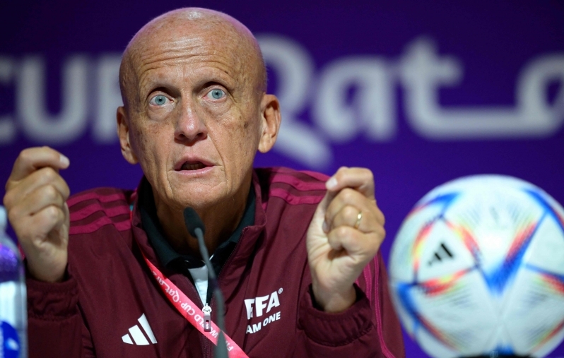 Pierluigi Collina. Foto: Scanpix / Anne Christine POUJOULAT / AFP