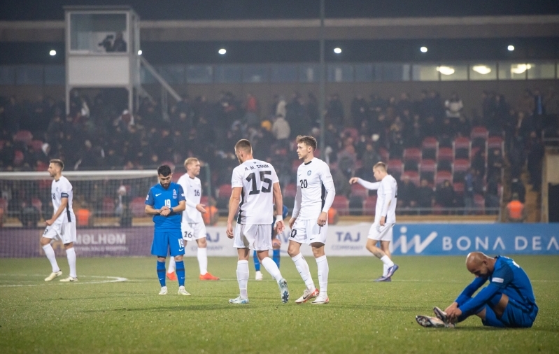 Aserbaidžaan 0, Eesti 0. Foto: Liisi Troska / jalgpall.ee