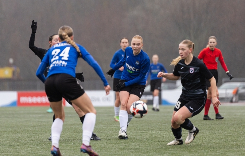 VAATA JÄRELE: Kalev lõi eelviimasel minutil Viimsile värava, mis pani lõplikud tabelikohad paika