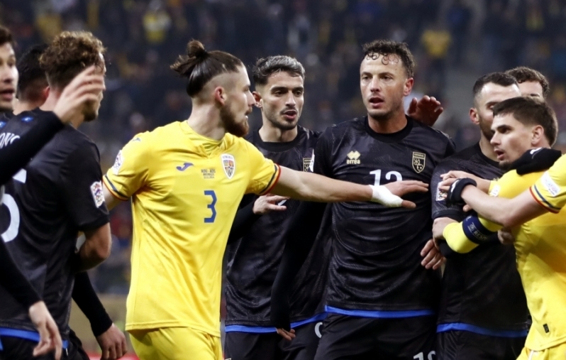 Rumeeniat ja Kosovot ähvardab UEFA distsiplinaarkaristus katkestatud mängu tõttu