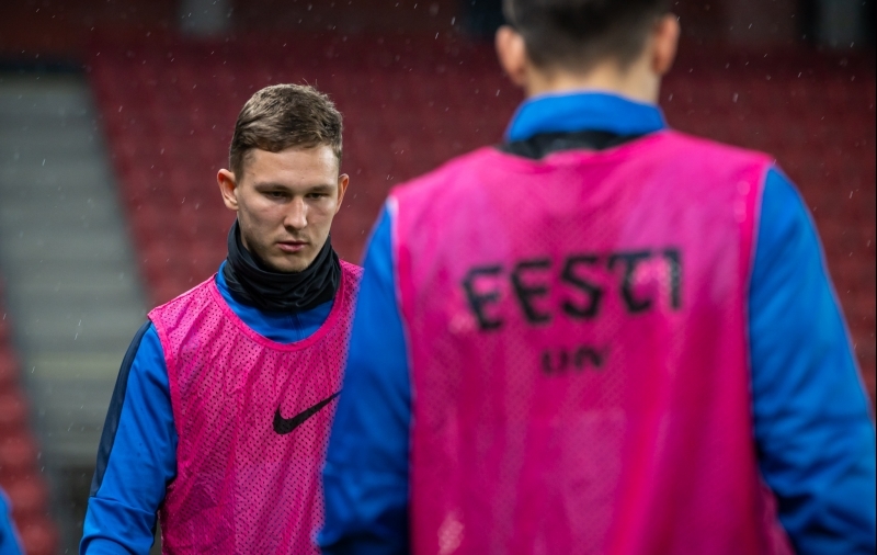 Kas Robi Saarmale avaneb šanss end valikmängus tõestada? Foto: Liisi Troska / jalgpall.ee