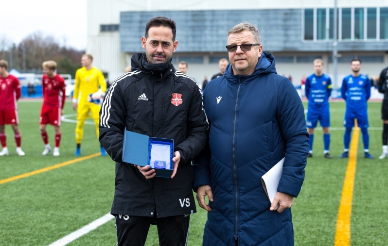 Victor Silva puges iga Harju fänni ja mängija südamesse. Foto: Katariina Peetson / jalgpall.ee