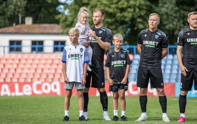 Klavani pere sai isa viimastele hooaegadele kaasa elada juba Eestis. Foto: Katariina Peetson / jalgpall.ee