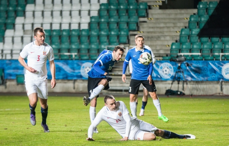 24. märts 2016. Eesti mängis Norraga 0:0 viiki. Foto: Brit Maria Tael