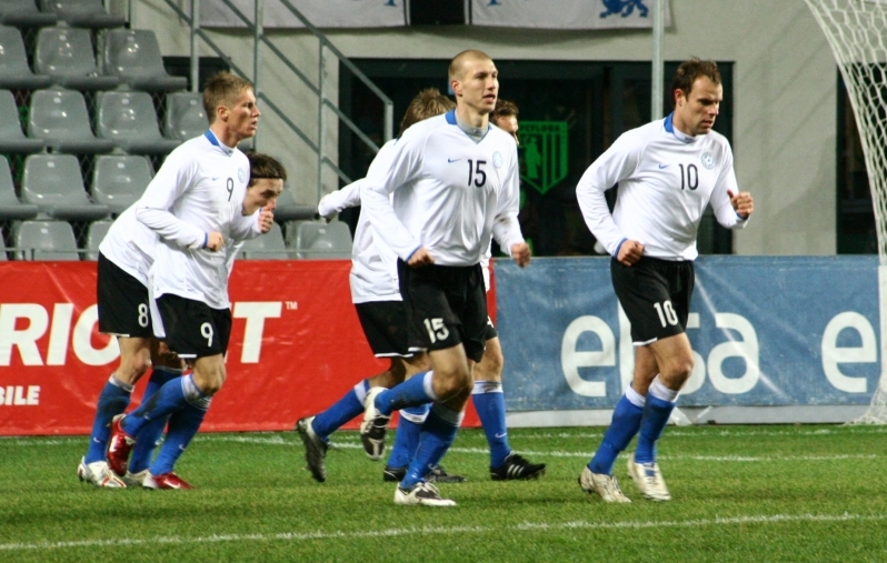 18. november 2008. Eesti alistas Moldova 1:0. Foto: Agne Rauba