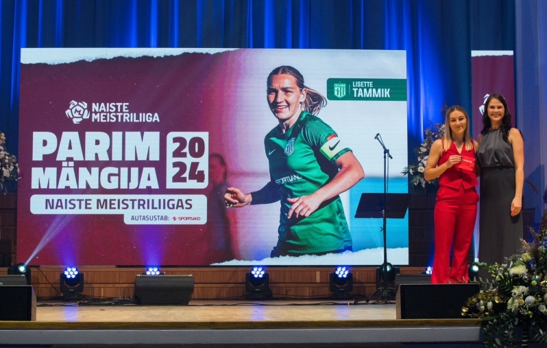 Naiste Meistriliiga parim on teist aastat järjest Lisette Tammik