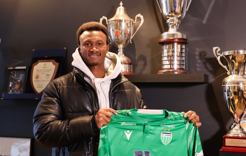 Bubacarr Tambedou liitus FCI Levadiaga. Foto: FCI Levadia