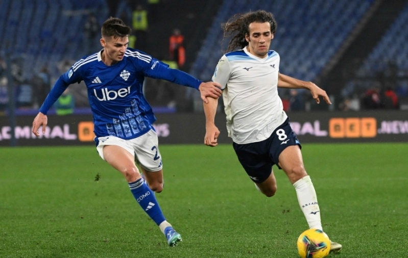 Lazio vs Como vastasseis. Foto: Scanpix / Alberto Pizzoli / AFP