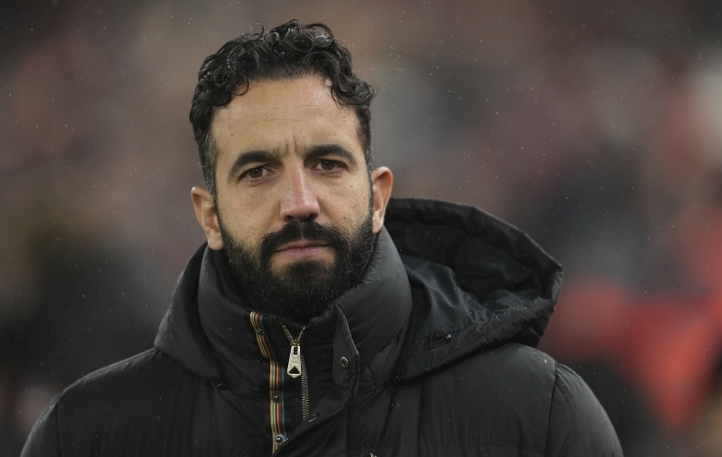 Manchester Unitedi peatreener Ruben Amorim. Foto: Scanpix / Jon Super / AP