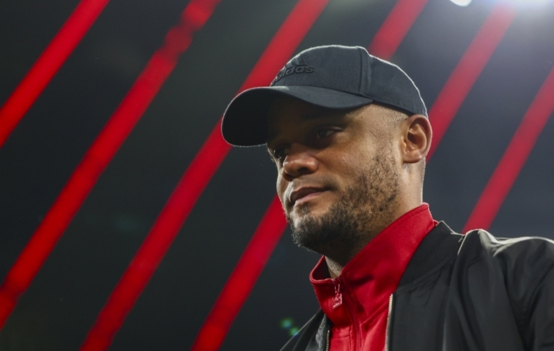 Müncheni Bayerni peatreener Vincent Kompany. Foto: Scanpix / Anna Szilagyi / EPA