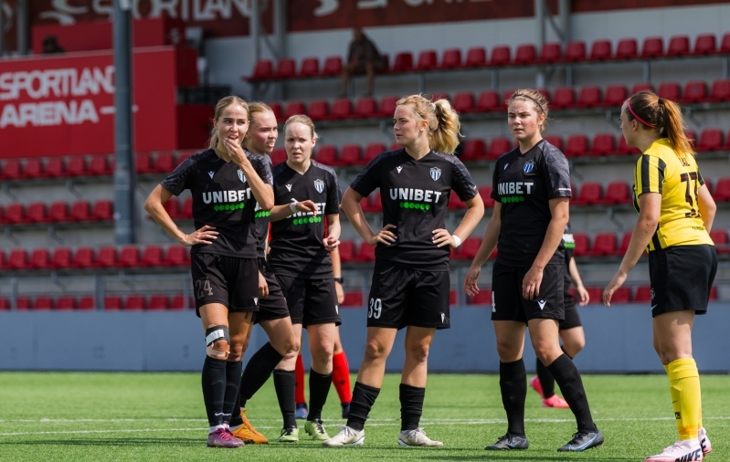 JK Tallinna Kalevi naiskond on viimasel kahel hooajal kodumänge mänginud Sportland Arenal. Foto: Katariina Peetson / jalgpall.ee