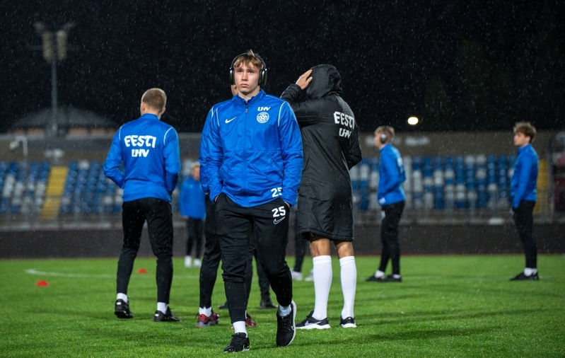 Sillamaa tegi A-koondise debüüdi eelmise aasta alguses. Foto: Liisi Troska / jalgpall.ee