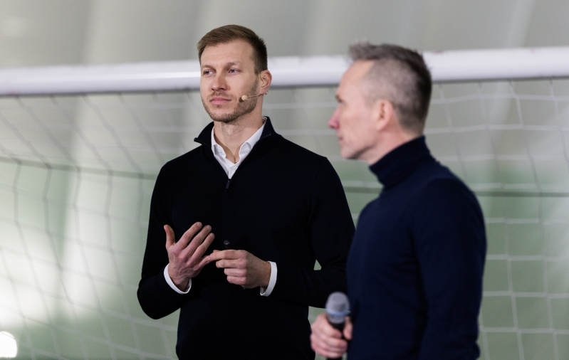 Ragnar Klavan ja Martin Reim. Foto: Katariina Peetson / jalgpall.ee