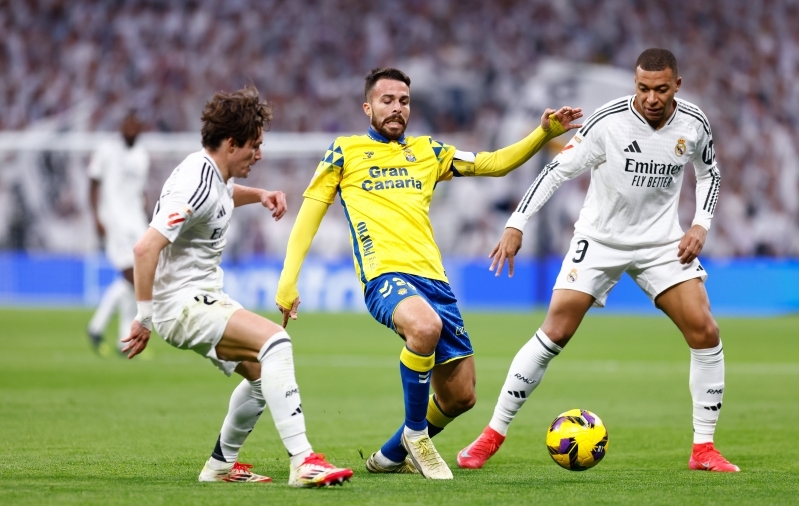 Kirian Rodriguez kohtumises Real Madridiga. Foto: Scanpix / Dennis Agyeman / AFP via ZUMA Press Wire