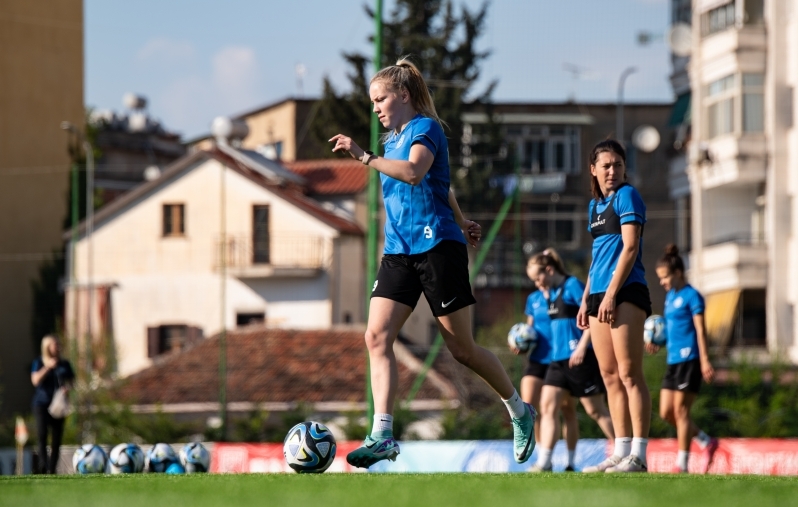 Eesti naiste koondise koosseisu lisandus Saku Sportingu poolkaitsja