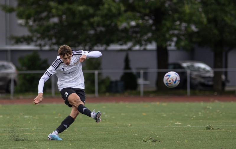 FC Tallinn kõmmutas Tartu Tammeka karikavõistlustelt välja. Foto: Katariina Peetson / jalgpall.ee