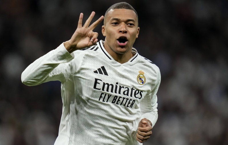 Prantslane Kylian Mbappe mängib esimest hooaega Real Madridis. Foto: Scanpix / Cesar Cebolla / IMAGO