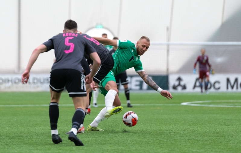 Mihkel Ainsalu sümboliseerib Levadia muutumist. Foto: Katariina Peetson / jalgpall.ee