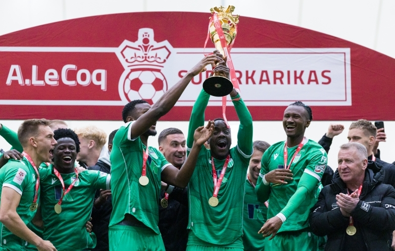 FCI Levadia on sel hooajal ühe tiitli juba taeva suunas visanud. Soccernet.ee toimetus arvab ühehäälselt, et aasta lõpus tuleb sellele lisa. Foto: Katariina Peetson / jalgpall.ee