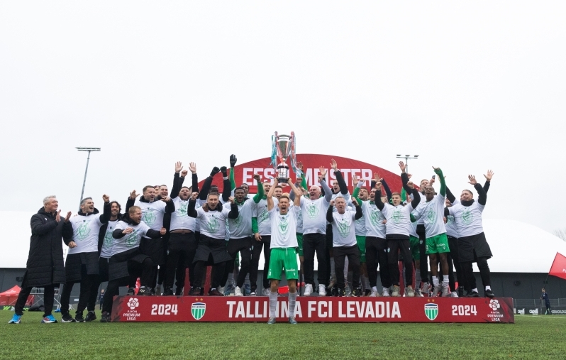 Kas Levadia kroonitakse meistriks ka tänavu? Foto: Katariina Peetson/jalgpall.ee