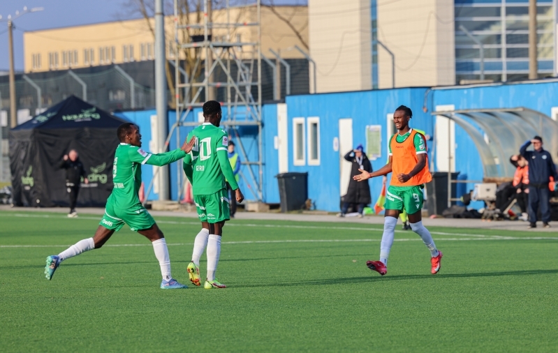 Ahmad Gero lõi Levadia 88. minutil võidule. Foto: FCI Levadia