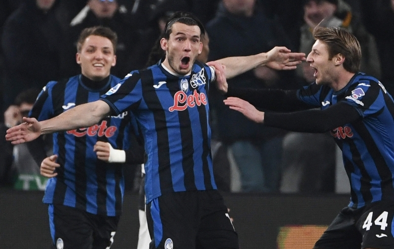 Marten De Roon ei suutnud ka ise uskuda, mida Atalanta Juventuse kulul korraldas. Foto: Scanpix / Isabella Bonotto / AFP