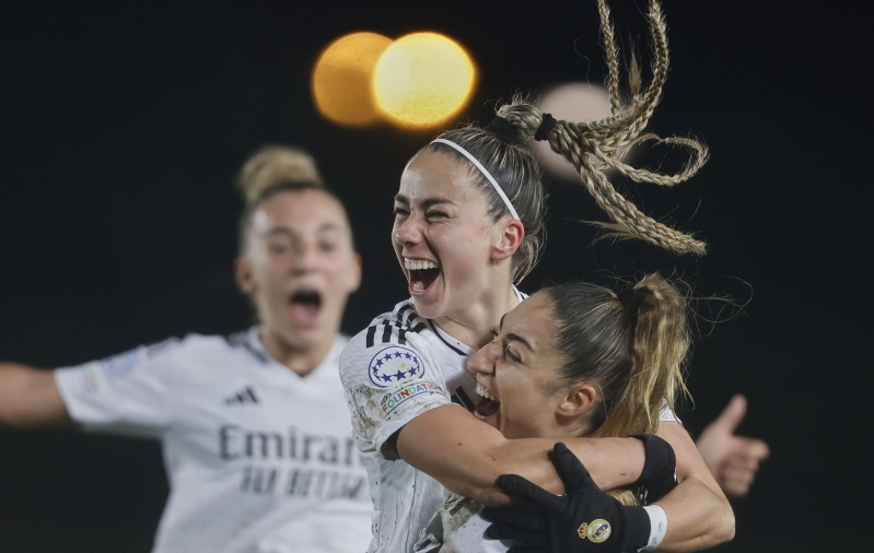 Real Madrid võis koduses vihmasajus juubeldada. Foto: Scanpix / Fran Berg / AP Photo