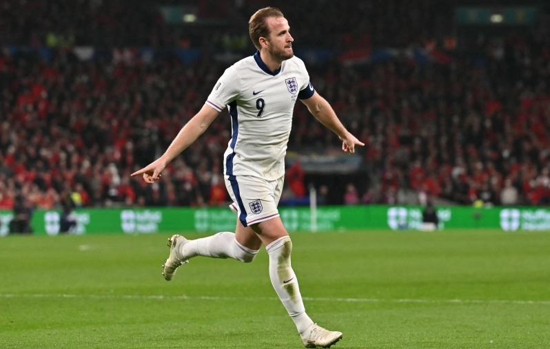 Harry Kane jõudis 70 koondiseväravani. Foto: Scanpix / Glyn KIRK / AFP