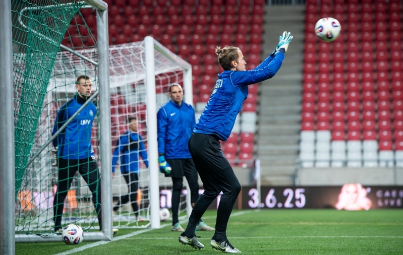 Kui koosseis sõltuks õnnestumisest, võiks valikusse kuuluda Karl Andre Vallner. Foto: Liisi Troska / jalgpall.ee