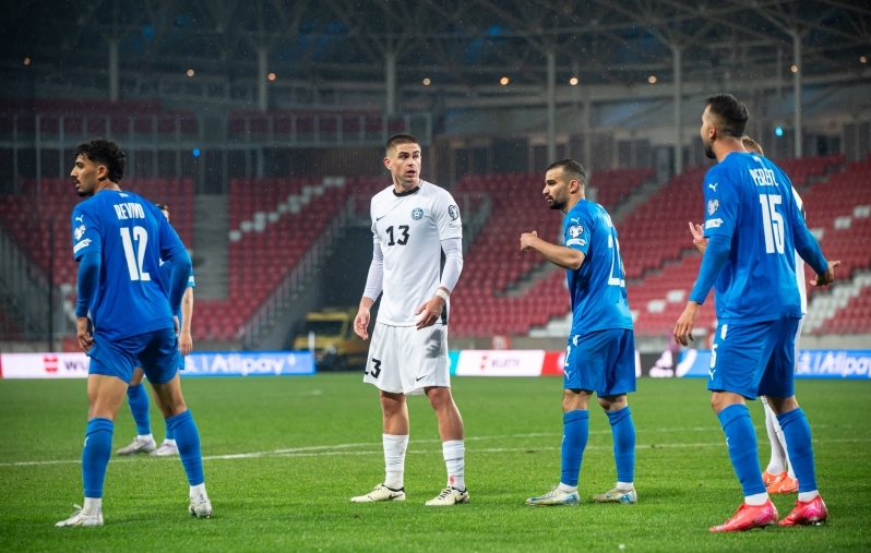 Maksim Paskotši avas oma 34. koondisemängus väravaarve. Foto: Liisi Troska / jalgpall.ee