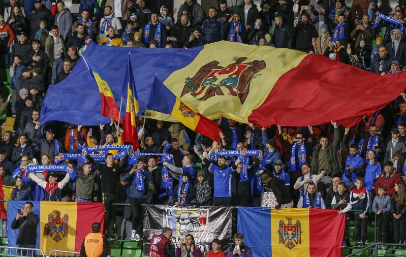 Moldova ja Norra valikmäng lõppes seisul 0:5. Foto: Scanpix / Dumitru Doru / EPA