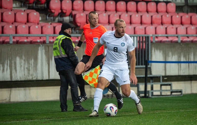 Eesti jahib Moldova vastu esimest võitu. Foto: Liisi Troska / jalgpall.ee