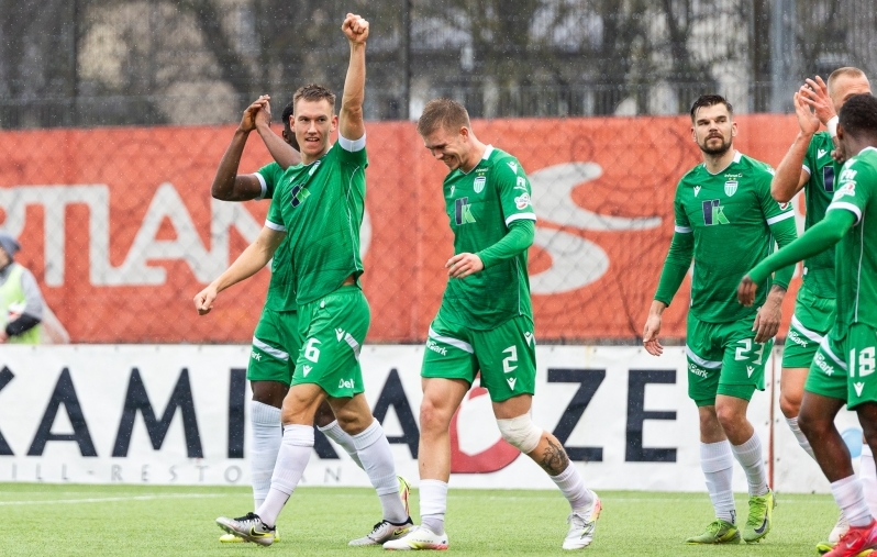 Loe järele: Levadia jätkab täiseduga, jättes Kalju tabeli teise poolde