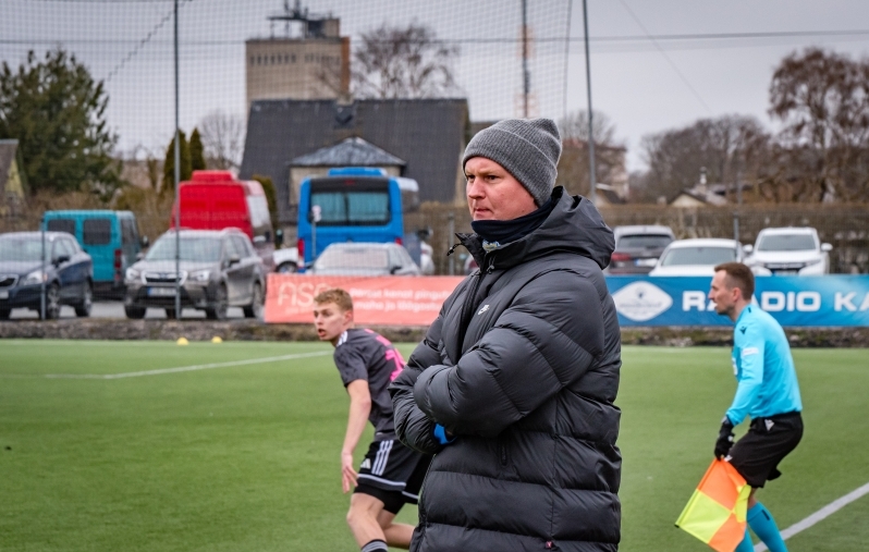 Sander Postil jagub, mille kallal tööd teha. Foto: Allan Mehik