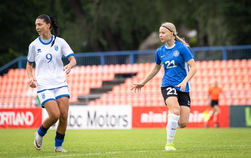 Kurg tegi A-koondises debüüdi. Foto: Katariina Peetson / jalgpall.ee