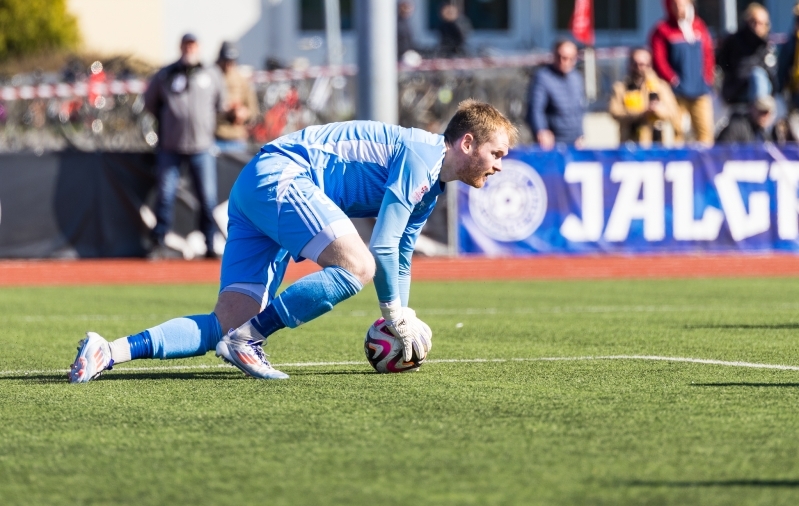 Harju v&auml;ravavaht Ivans Baturins. Foto: Katariina Peetson / jalgpall.ee