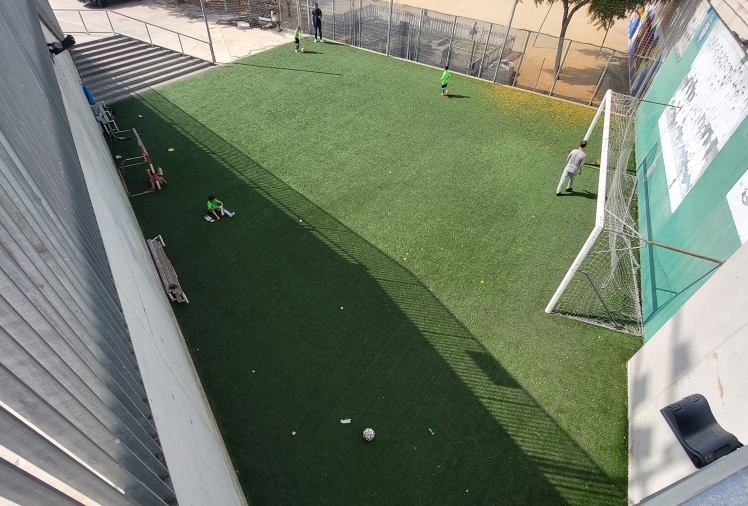 Väravavahtide treeningnurk, kust tulnud maailmanimed eesotsas David Rayaga.