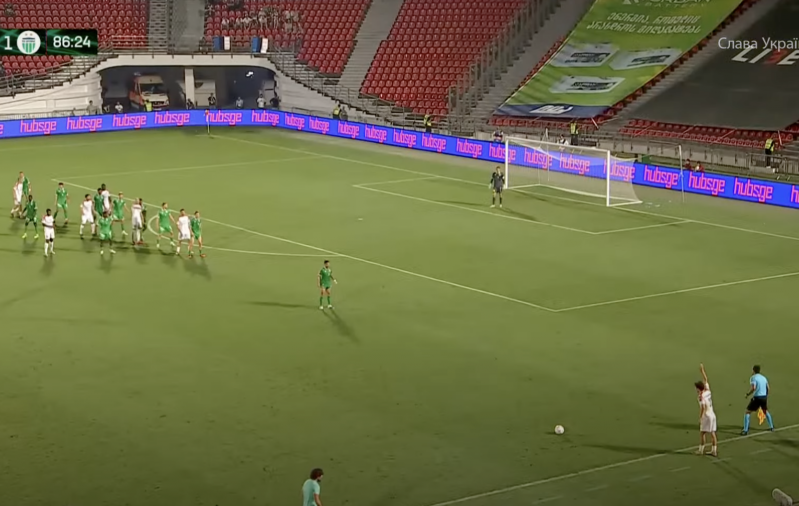 Hetk enne Iberia viigiväravat. Foto: Soccernet.ee