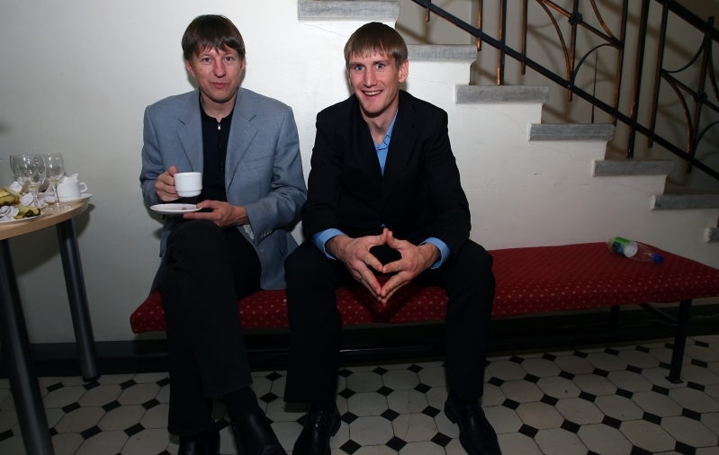 Tarmo Lehiste ja Raio Piiroja 2009. aastal. Foto: Hendrik Osula