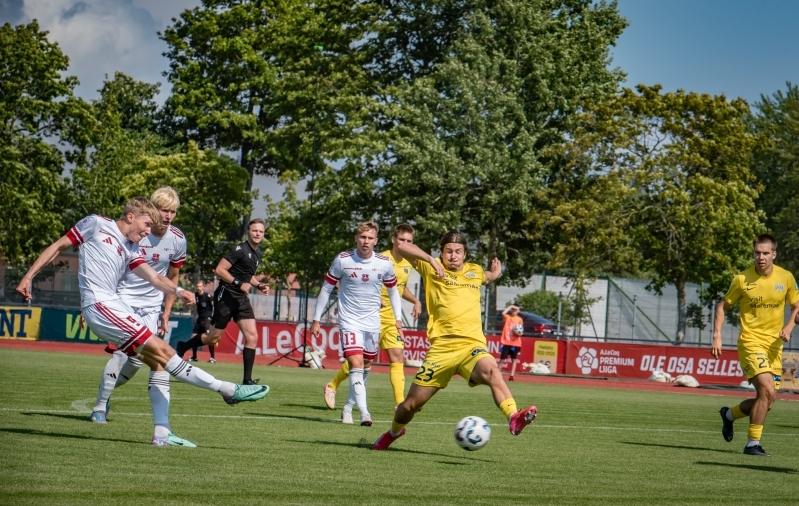 Karel Eerme viis Harju kiirelt juhtima. Foto: Allan Mehik