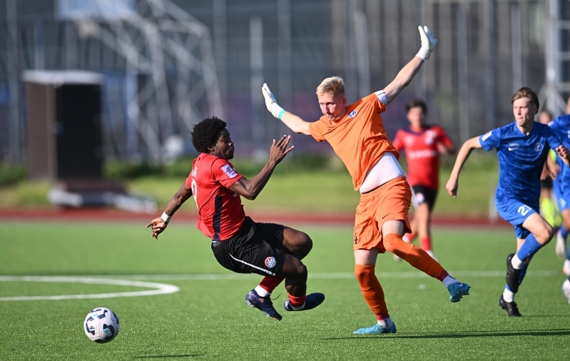 Niimoodi lõppes Tammeka kapteni mäng. Foto: Sergei Stepanov