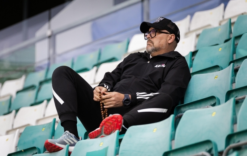 Nõmme Kalju president Kuno Tehva. Foto: Katariina Peetson / jalgpall.ee